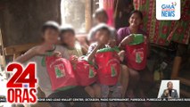 Mga batang biktima ng bagyong Kristine sa Minalabac, CamSur, niregaluhan ng GMAKF | 24 Oras