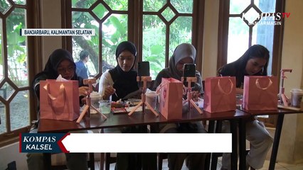 Buka Kelas Melukis di Cermin dan Tas Kanvas, Strategi Tarik Pengunjung Coffee Shop di Banjarbaru