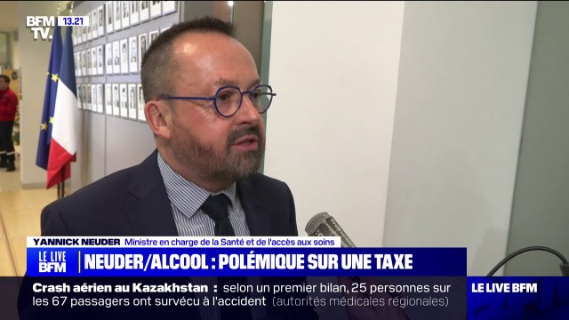 Je ne suis à la botte d'aucun lobby sur l'alcool : Yannick Neuder, le nouveau ministre de la Santé, revient sur ses propos concernant l'alcoolisme chez les jeunes