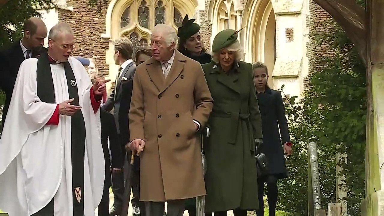 Royal Family attend Christmas church service in Sandringham