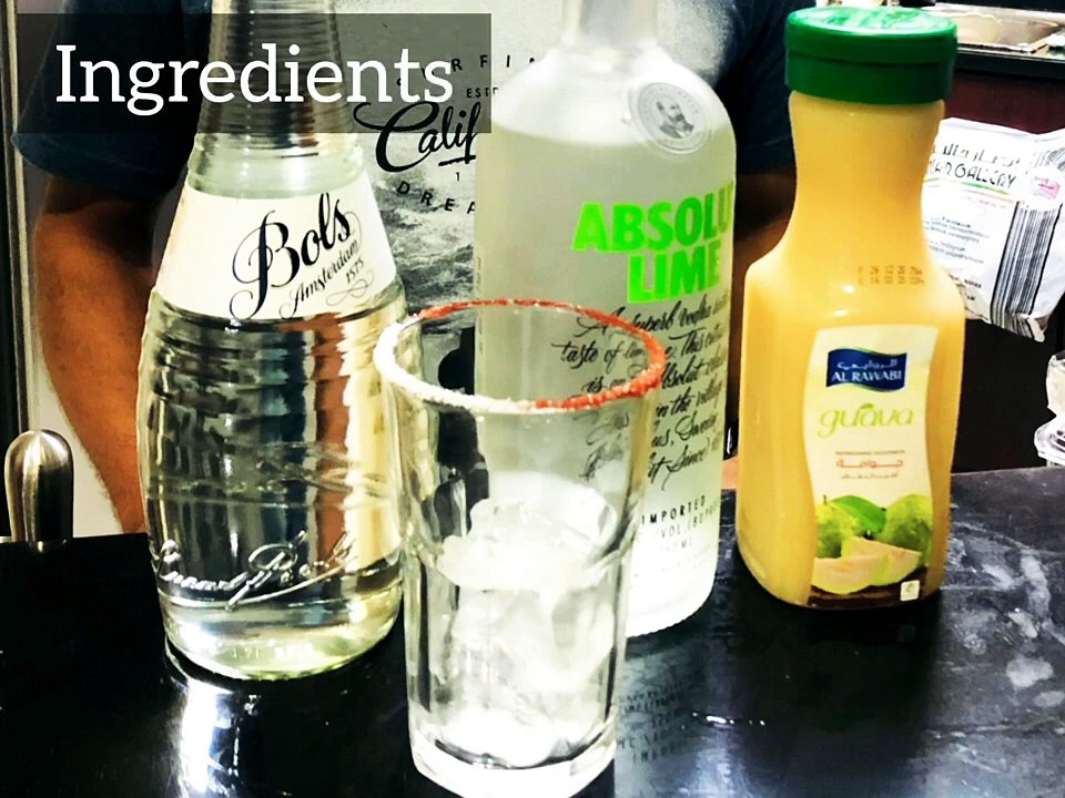 Guava Masala Cocktail | Guava and Vodka Drink Recipe | Adi's Cocktails