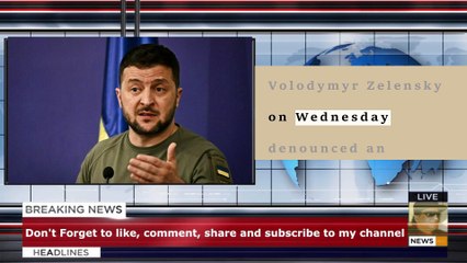 Zelensky condemns Russian 'inhumane' Christmas attack on energy grid