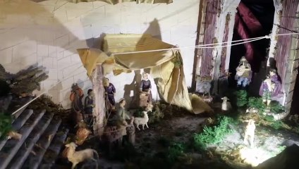 Il video del presepe della Kalsa a Palermo
