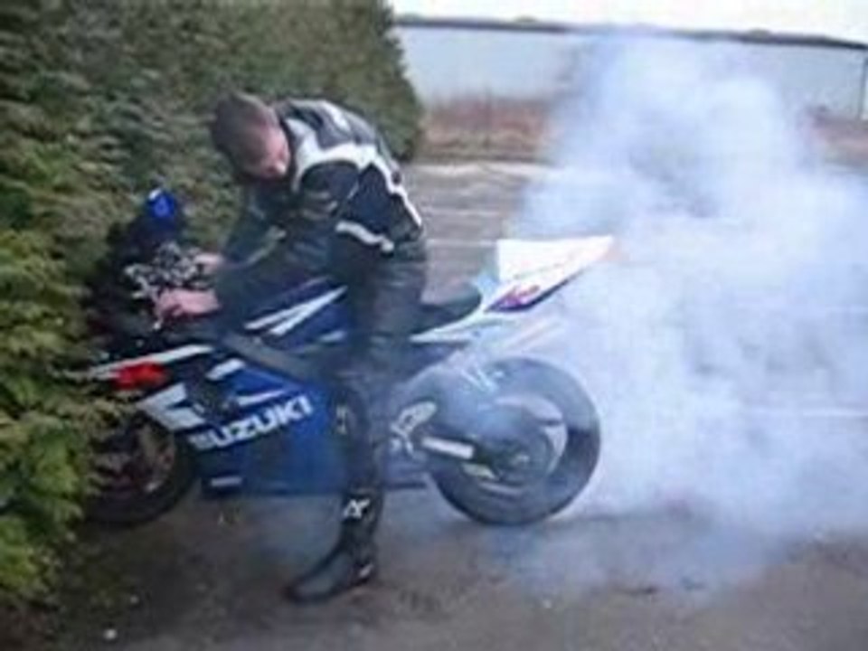 mon premier burn!! lol !