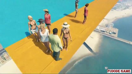 GTA 5 _ Franklin Ragdolls Compilation