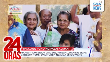 Paskong Puno ng Pasasalamat | 24 Oras