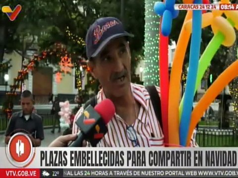 Caraqueños disfrutan de espacios recuperados y embellecidos por el Gobierno Bolivariano