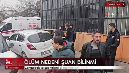 Zonguldak'ta şüphelendiği otomobilden ceset çıktı