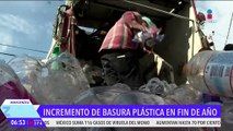 Aumenta la generación de residuos plásticos durante las fiestas de fin de año