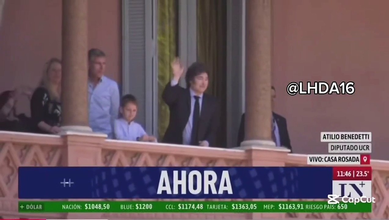 Palermo visitó la Rosada
