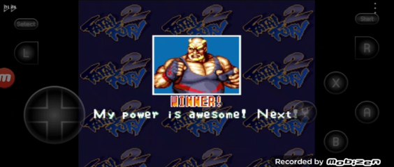 Fatal Fury 2 Big Bear vs Axel Hawk luta completa