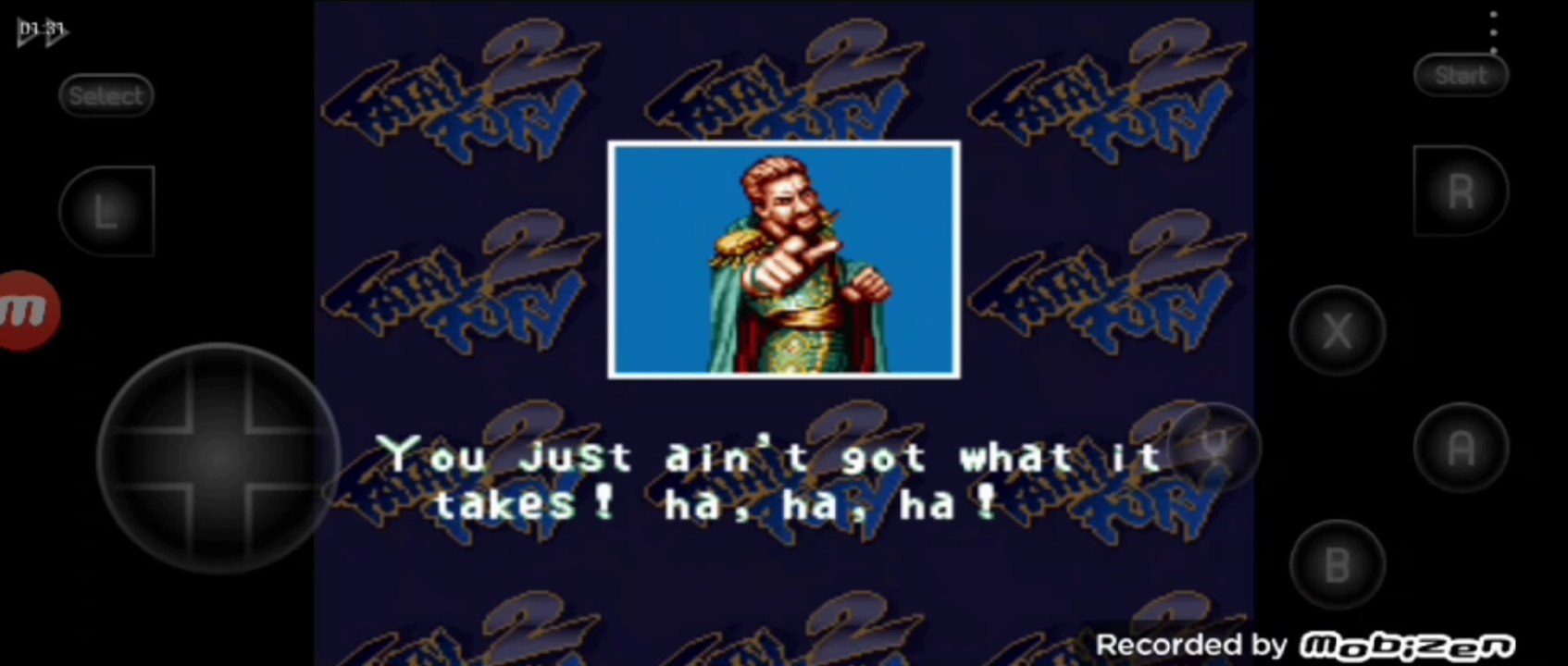 Fatal Fury 2 Big Bear vs Laurence Blood Big Bear é derrotado por Laurence Blood