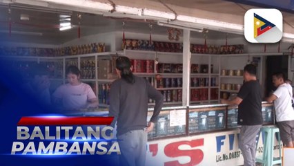 Ilang mamimili, maagang nagtungo sa Bocaue para mamili ng mga paputok