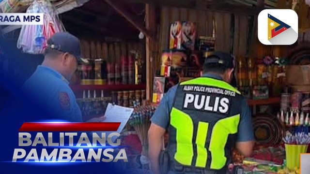PNP-Bicol, mahigpit na nagbabantay sa mga bilihan ng paputok matapos makapagtala ng 6 fireworks-related injuries
