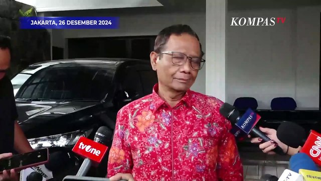 [FULL] Mahfud MD Bicara Soal Hasto Tersangka KPK, Denda Damai Koruptor hingga Vonis Harvey Moeis