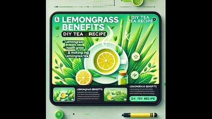 "10 Amazing Health Benefits of Lemongrass + Easy DIY Tea Recipe!"