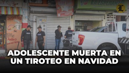 La Navidad en el barrio 27 de Febrero terminó con adolescente muerta en tiroteo
