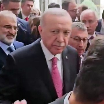 Erdoğan asgari ücret sorusuna cevap vermedi