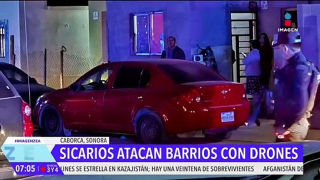 Sicarios atacan zonas residenciales en Caborca con artefactos hechizos