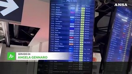 Respinto illegalmente in Libia, atterrato oggi in Italia con un visto di ingresso