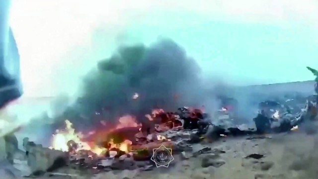 Azerbaijan Airlines plane crashes in Kazakhstan, many feared dead
