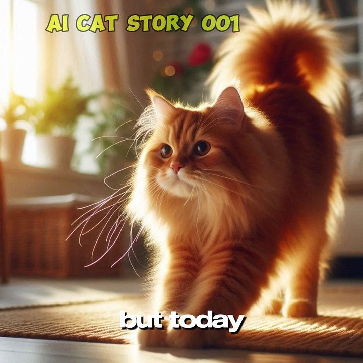 Whiskers and the Mysterious Glow A Curious Cat's Adventure 😍❤