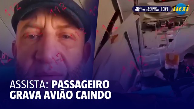 Passageiro grava últimos momentos do avião que caiu no Cazaquistão