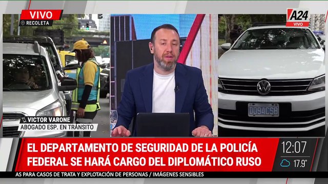 Policía Federal asume control en caso de diplomático ruso en Buenos Aires