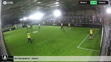 But de Amjed M - Team A