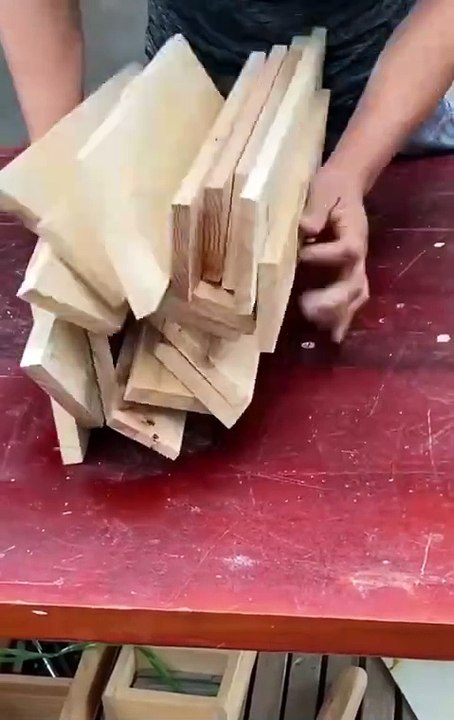 Simple DIY Wooden Stool! - STEP-BY-STEP WOODWORKING VIDEOS - #woodworking #woodworkingtools #woodworkingskills #short #trending #tiktok #woodworkingcommunity #woodworkingtips #WoodWorkingArt #reels #facebookreels #