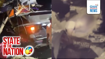 6-anyos na bata, patay sa pagbangga ng SUV sa motorsiklo; SUV driver, aminadong nakatulog | SONA