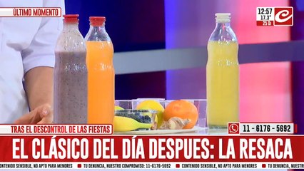 Chau resaca: los mejores tragos para recuperarse de una noche de descontrol