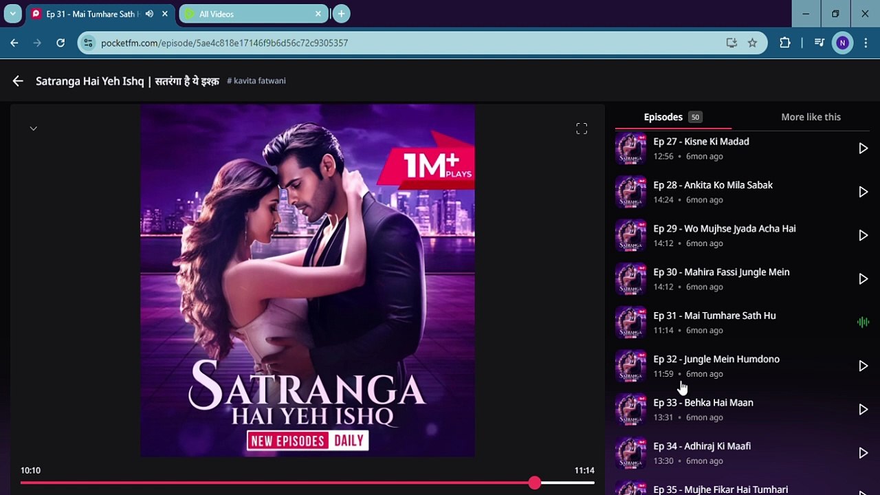 satranga hai yeh ishq episode 31 - 35