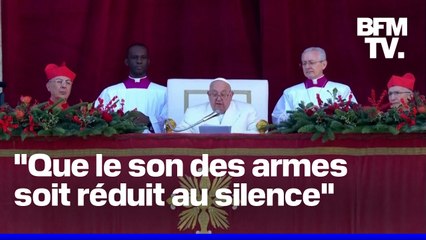 Ukraine, Moyen-Orient, Soudan… Le pape François a appelé à la paix lors de sa traditionnelle bénédiction “Urbi et Orbi”, le jour de Noël