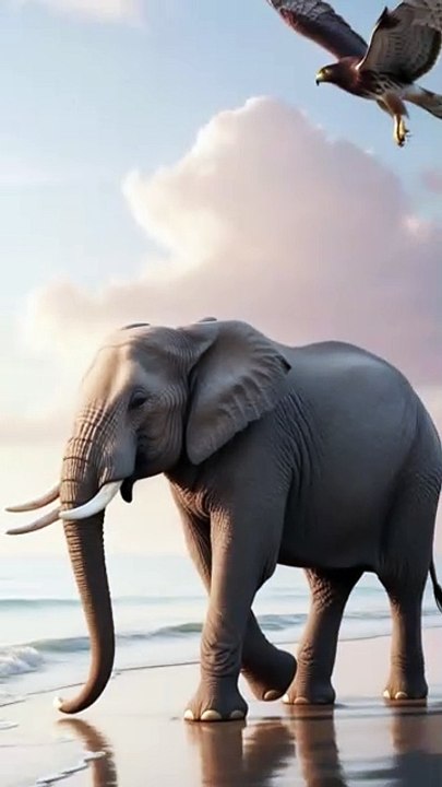 Elephant + Hawk