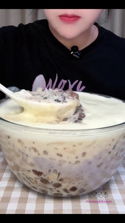#91 Desserts Mukbang ASMR || Milk tea Purple rice Po...#asmr #mukbang #dessert #milktea #purplerice