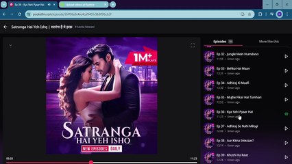 satranga hai yeh ishq episode 36 - 38