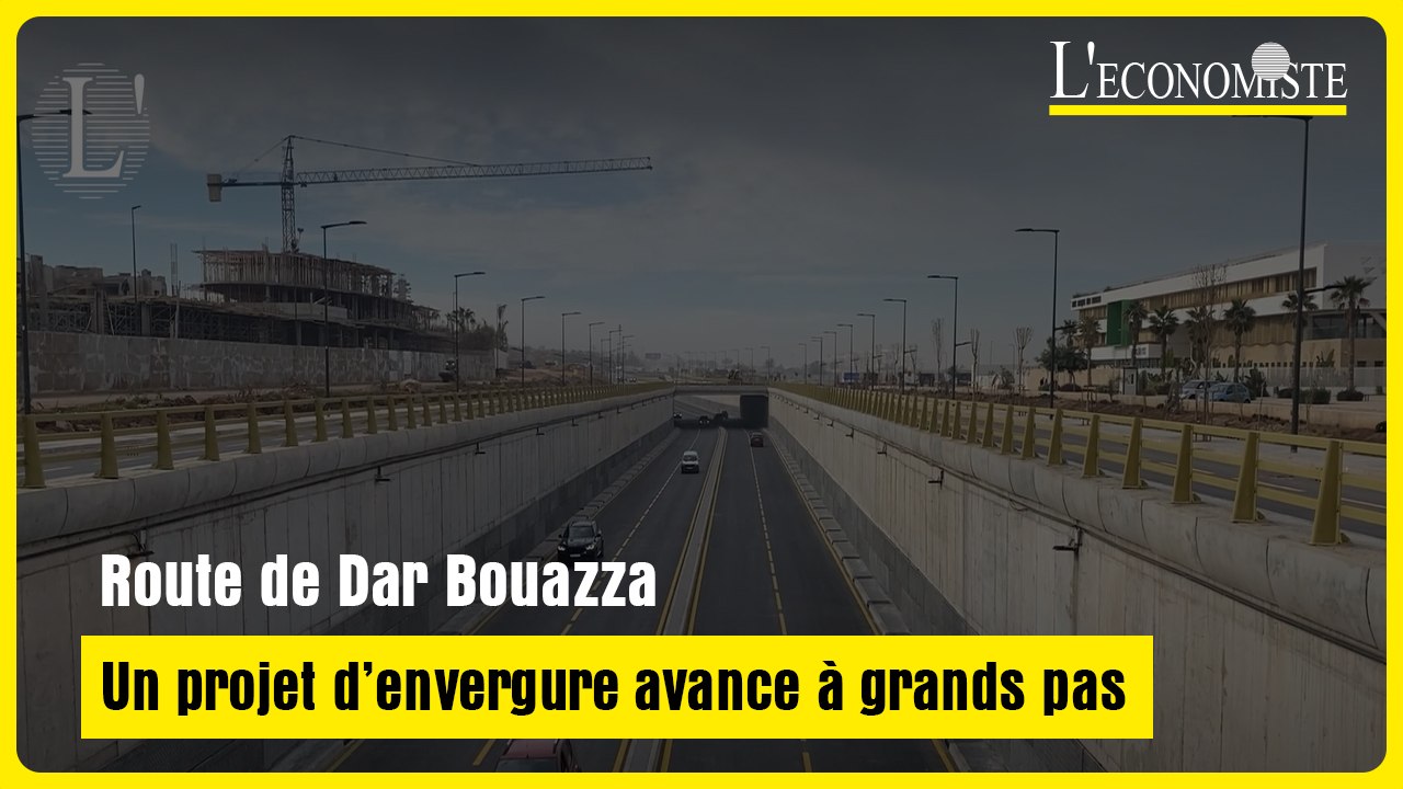 Route de Dar Bouazza : Un projet d’envergure avance à grands pas