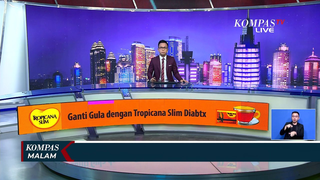Arus Lalu Lintas di Simpang Gadog Bogor Terpantau Ramai Lancar di Malam Hari