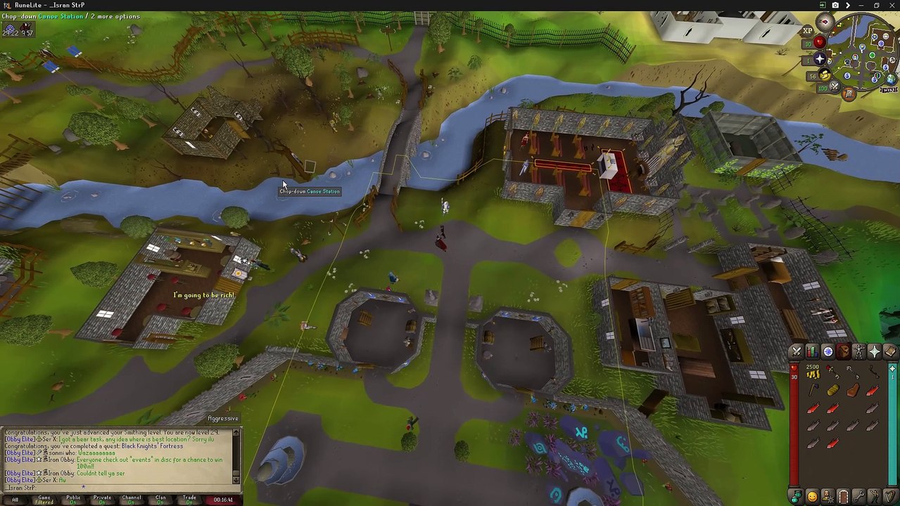 OSRS. Finishing 3 quests in one go! Demon Slayer was a bit hard as a str pure