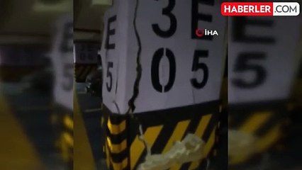 Beyoğlu'ndaki İSPARK Otoparkında Kolon Çatlakları Nedeniyle Boşaltıldı