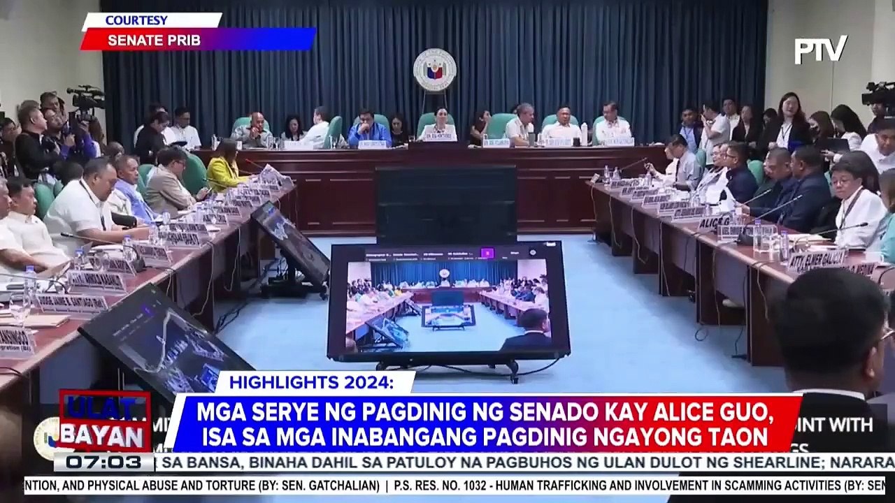 Senado at Kamara, nagdaos ng ilang malalaking serye ng imbestigasyon kaugnay sa iba’t ibang isyu kabilang na ang umano’y pagiging Chinese spy ni dating Bamban Mayor Alice Guo