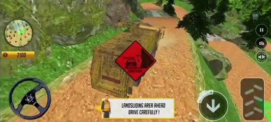 Garbage Dump truck driving simulator gameplay