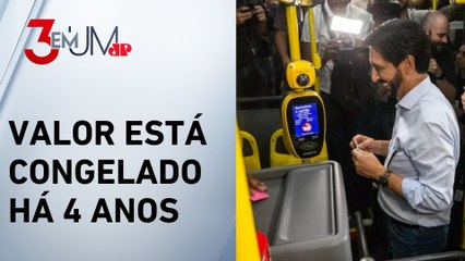 Nunes discute nesta quinta (26) o reajuste das passagens de ônibus em SP