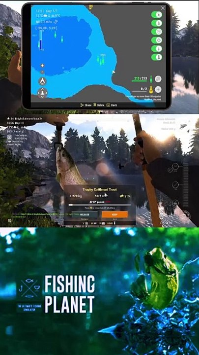 How to catch Trophy Rainbow Trout and Trophy Cutthroat Trout at Rocky Lake | Fishing Planet