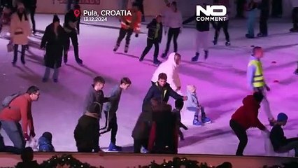 NO COMMENT: Una pista de hielo de 2.000 años de antigüedad abre sus puertas