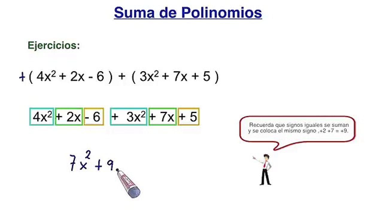 Suma de Polinomios _ Ejercicios(360P)