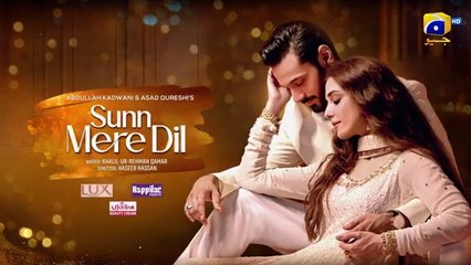 Sunn Mere Dil Episode 25 [Eng Sub] - Wahaj Ali - Maya Ali - 25th December 2024 - Har Pal Geo