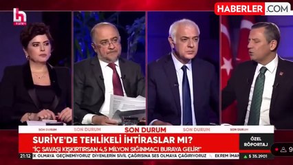 Özgür Özel'den Suriye tepkisi: Suriye'yi fethettiysen Türkiye haritası değişmedi
