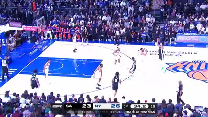 NBA Resumen Knicks 117-114 Spurs